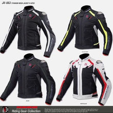 Load image into Gallery viewer, komine jk 063 titanium alloy automobile race motorcycle jacket ride service popular brands clothing