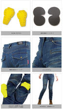 Load image into Gallery viewer, komine pk718 autorcycle riding motorcycle racing automobile race pants with protection