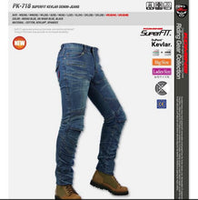 Load image into Gallery viewer, komine pk718 autorcycle riding motorcycle racing automobile race pants with protection