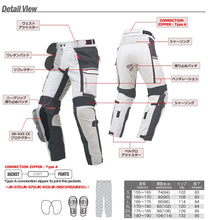 Load image into Gallery viewer, komine pk912 men off-road motorcycle pants motorcycle ride trousers automobile racing knight road riding pants