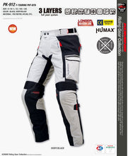 Load image into Gallery viewer, komine pk912 men off-road motorcycle pants motorcycle ride trousers automobile racing knight road riding pants