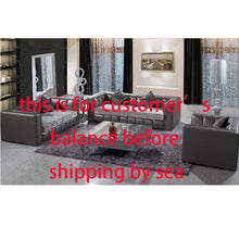 Load image into Gallery viewer, leather swatches for living room Sofa set диван мебель кровать muebles de sala real genuine leather sofa cama puff asiento sala