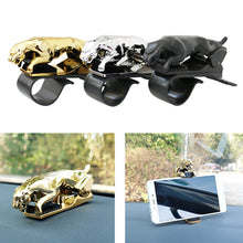 Load image into Gallery viewer, leopard Universal Car Phone Holder Adjustable Dashboard Mount Clip Mobile Smart Phone GPS Stand Bracket For all phone