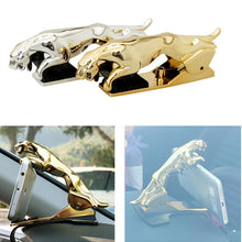 Load image into Gallery viewer, leopard Universal Car Phone Holder Adjustable Dashboard Mount Clip Mobile Smart Phone GPS Stand Bracket For all phone