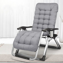 Load image into Gallery viewer, living room recliner chair folding lunch break siesta bed multi-function portable balcony chair outdoor beach chair