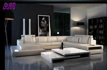 Load image into Gallery viewer, luxury sofa sets design sofa genuine leather