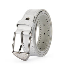 Load image into Gallery viewer, man joker golf belt white sports apparel accessories business pin buckle belts restoring ancient ways is hollow out