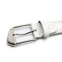 Load image into Gallery viewer, man joker golf belt white sports apparel accessories business pin buckle belts restoring ancient ways is hollow out