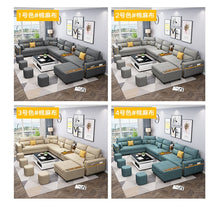 Load image into Gallery viewer, modern design corner customized fabric living room sofas