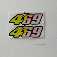 Load image into Gallery viewer, motorsport 469 helmet Nicky Hayden 69 sticker motorcycle racing sticker  motocross decals helme reflective automobiles