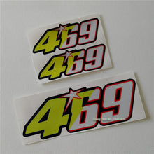 Load image into Gallery viewer, motorsport 469 helmet Nicky Hayden 69 sticker motorcycle racing sticker  motocross decals helme reflective automobiles