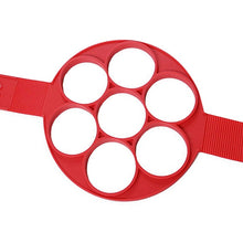 Load image into Gallery viewer, Pannenkoek Maker Ei Ring Maker Anti-aanbak Gemakkelijk Fantastische Ei Omelet Schimmel Keuken Gadgets Kookgerei Siliconen