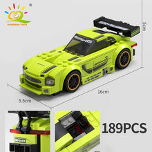 Load image into Gallery viewer, HUIQIBAO Speed Champions Super Racers Figures Building Blocks Racing Sport Car City Bricks Construction Toys Gift For Children