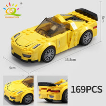 Load image into Gallery viewer, HUIQIBAO Speed Champions Super Racers Figures Building Blocks Racing Sport Car City Bricks Construction Toys Gift For Children