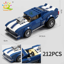 Load image into Gallery viewer, HUIQIBAO Speed Champions Super Racers Figures Building Blocks Racing Sport Car City Bricks Construction Toys Gift For Children