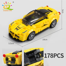 Load image into Gallery viewer, HUIQIBAO Speed Champions Super Racers Figures Building Blocks Racing Sport Car City Bricks Construction Toys Gift For Children