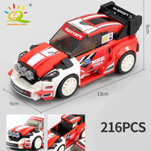 Load image into Gallery viewer, HUIQIBAO Speed Champions Super Racers Figures Building Blocks Racing Sport Car City Bricks Construction Toys Gift For Children