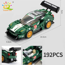 Load image into Gallery viewer, HUIQIBAO Speed Champions Super Racers Figures Building Blocks Racing Sport Car City Bricks Construction Toys Gift For Children