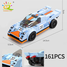 Load image into Gallery viewer, HUIQIBAO Speed Champions Super Racers Figures Building Blocks Racing Sport Car City Bricks Construction Toys Gift For Children