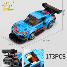 Load image into Gallery viewer, HUIQIBAO Speed Champions Super Racers Figures Building Blocks Racing Sport Car City Bricks Construction Toys Gift For Children