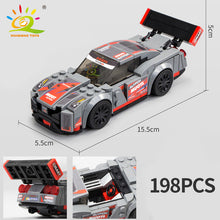 Load image into Gallery viewer, HUIQIBAO Speed Champions Super Racers Figures Building Blocks Racing Sport Car City Bricks Construction Toys Gift For Children