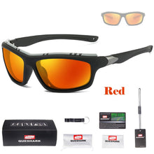 Load image into Gallery viewer, Queshark Polarized Bicycle Glasses Cycling Eyewear Night Version MTB Mountain Bike Goggles Motorcycle Fishing Sport Sunglasses
