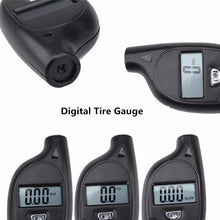 Load image into Gallery viewer, tire pressure gauge Digital automobile gauges Auto Wheel manometer Test barometer meter Tester Vehicle Motorcycle Car 5-100 PSI