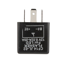Load image into Gallery viewer, universal 12V 3 Pin CF-14 JL-02 Motorcycle LED Flasher Blinker Relay Automobile Turn Signal Light Relay motorcycle switch