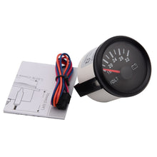 Load image into Gallery viewer, waterproof 52mm voltmeter car volt gauge meter 16-32V 8-16V With red backlight for boat automobile motor yacht motorcycle clock