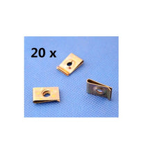 Load image into Gallery viewer, x20 Clips Body Nuts All for BMW Automobiles Motorcycles MINI E24 E30 E36 E46 07129925731