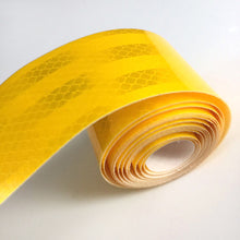 Load image into Gallery viewer, yellow red orang Fluorescent Reflective Sticker 5CM x 5Meter Automobile luminous strip Car Truck Motorcycle Conspicuity Tape